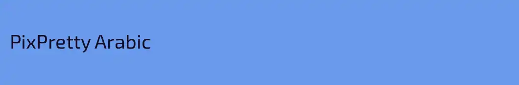 PixPretty Arabic